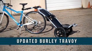 Meet the Burley Travoy Bike Trailer  updated for 2020 [upl. by Iliram65]