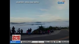 UB Sea of clouds formation sa mabundok na bahagi ng Brgy Binuangan nakakamangha [upl. by Evaleen]