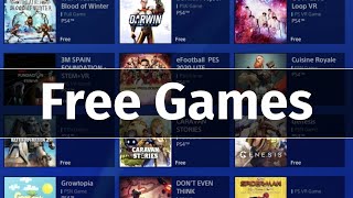 How to Download Free Games on PS4 [upl. by Eelyam]