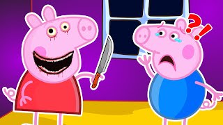 Peppa Pig amp George Watched PEPPAEXE [upl. by Tracie]