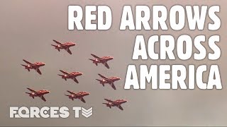 Red Arrows North American Tour 2019 • FULL DOCUMENTARY  Forces TV [upl. by Macdonell]