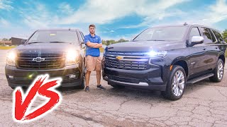 2020 vs 2021 Chevrolet Tahoe  Whats the Difference [upl. by Esirahs297]