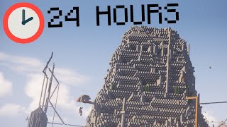 I Survived 24 Hours in 2b2t [upl. by Gudrin747]