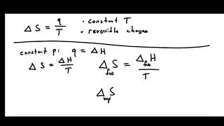 Phase Transition Entropy [upl. by Ekihc836]