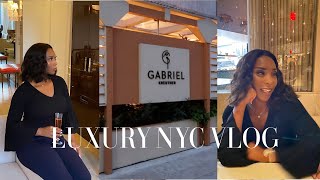 NYC Vlog  Baccarat Hotel  Gabriel Kreuther  GRWM [upl. by Pascoe]