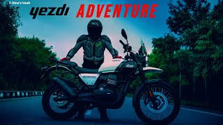 New Yezdi Adventure First Ride Review  The Perfect Storm [upl. by Aimet]