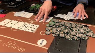 QUADS Three Times No One Runs Like I do In BOBBYS ROOM Insane Table Poker Vlog Ep 327 [upl. by Pfeffer]