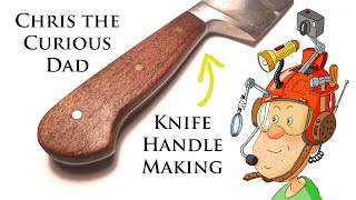 Replacing a knife handle complete novice [upl. by Rehtaef62]