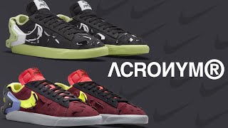 ACRONYM x Nike Blazer Low Collab 2022  HOW TO COP  Release Info amp Resell Predictions [upl. by Rakabuba426]