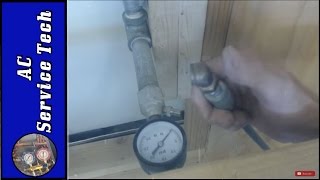 Pressure Testing a Gas Line How to Pressure Test Natural Gas and Propane Lines Correctly [upl. by Sanbo]