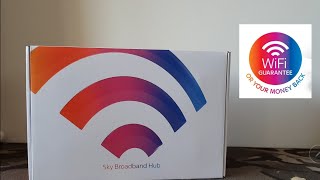 Sky Broadband Hub  WiFi Guarantee [upl. by Jennette]