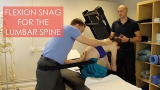 SNAG For Lumbar Spine Flexion [upl. by Noivaz]