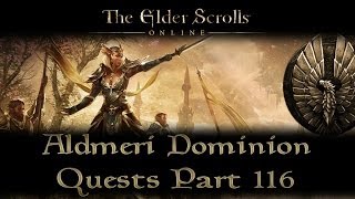 ESO  Aldmeri Dominion Quests  Part 116  Greenshade Part 31  Naemons Return [upl. by Ube]