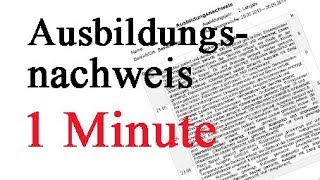 Berichtsheft schreiben in 1 Minute Alle Ausbildungen [upl. by Anerok379]