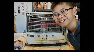 HOW TO CHANGE A KEROSENE WICK  TOYOSET KERO SUN RADIANT HEATER [upl. by Euqinaj]