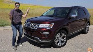 2019 Ford Explorer Limited Test Drive Video Review [upl. by Ahgiela]