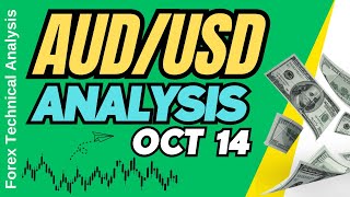 AUD USD Technical Analysis for October 14 2024 [upl. by Llevert]