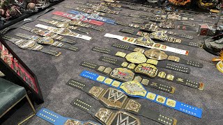 WWE Belt collection huge [upl. by Nosrac791]