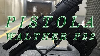 PISTOLA WALTHER P22 BLACK 22 LR [upl. by Harriman814]