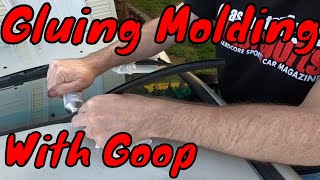 How to repair molding thats coming off or install new molding or trim [upl. by Myrlene]