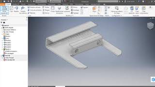 Fabricación de chapa en Autodesk Inventor PRO [upl. by Cliffes]