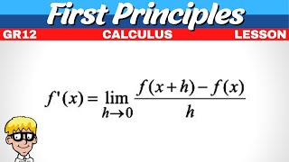 First Principles Calculus Grade 12 [upl. by Zul]