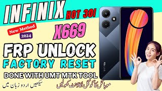 Infinix Hot 30i  X669  FRP Unlock And Factory Reset Using UMT Unisoc [upl. by Michail]