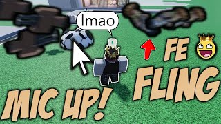 How to FLING Players in MIC UP │ Roblox FE SCRIPTS EP10 [upl. by Armbrecht80]