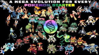 A Mega Evolution For Every Pokemon Starter [upl. by Uela]