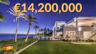 Inside a €14200000 Beachfront Luxury Villa [upl. by Yecam]