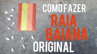 Como fazer raia Baiana original rabiola de algodão [upl. by Griselda570]