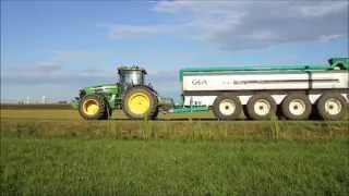 GEA Farming EL48 Manure Steerable Spreader  Houle  EN [upl. by Atirehc456]