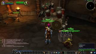 Orgrimmar Engineering Trainer location  WoW Classic [upl. by Obellia]