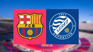 FC Barcelona vs Xerez DFC  Jornada 4 LALIGA EA SPORTS 2425 [upl. by Adair]