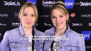 Tolmachevy Sisterss message to their fans Russia [upl. by Chirlin]