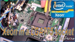 How to put 771 Quad Core Xeon in a LGA775 socket  230 [upl. by Boothman58]