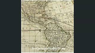 WELTKARTE Worldmap quotMappe Monde quot Kupferstich dat 1766 [upl. by Oatis]