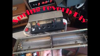 Que es una Spring reverb diy  como funciona  circuito [upl. by Calise477]