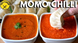 2 WAYS OF MOMO CHILLI SAUCE│ TASTY MOMO CHILLI RECIPE │MOMO CHUTNEY RECIPE│MOMO CHILI [upl. by Eldoria989]