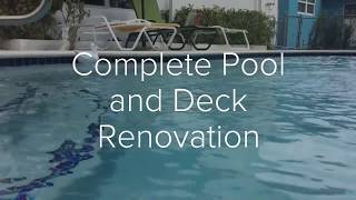 Complete Pool Renovation  N Ricardo’s Brick Pavers [upl. by Eelik]