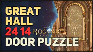 The Great Hall 24 14 Door Puzzle Hogwarts Legacy [upl. by Samuele]