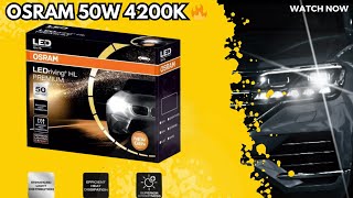 Best Headlights for Car  OSRAM 50W 4200K 🔥 Best LED Headlights for Car  Headlights Detail Review [upl. by Berkman]