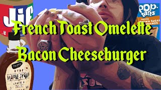 KingCobraJFS Cooking  French Toast Omelette Bacon Cheeseburger [upl. by Hras31]