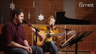 Lydia Liza and Josiah Lemanski  Baby Its Cold Outside Live on The Current [upl. by Vashtia269]