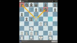 Chess Vienna vs Sicilian 1865 [upl. by Llennyl]