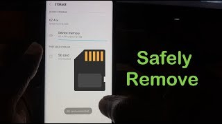 Safely Eject MicroSD card from your Smartphone [upl. by Aleta]