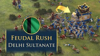 Delhi Feudal Rush  Build Order Guides  Valdemar [upl. by Publius]