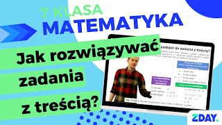 Równania  zadania z treścią  Matematyka 7 klasa [upl. by Leumel]