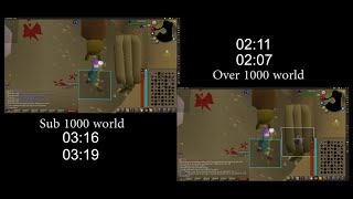 OSRS Zamorak Wine Respawn Demonstration [upl. by Yarehs]