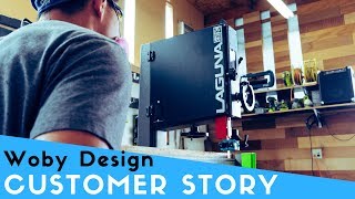 Customer Story Ben Paik from Woby Design  Laguna Tools [upl. by Eirrehs]